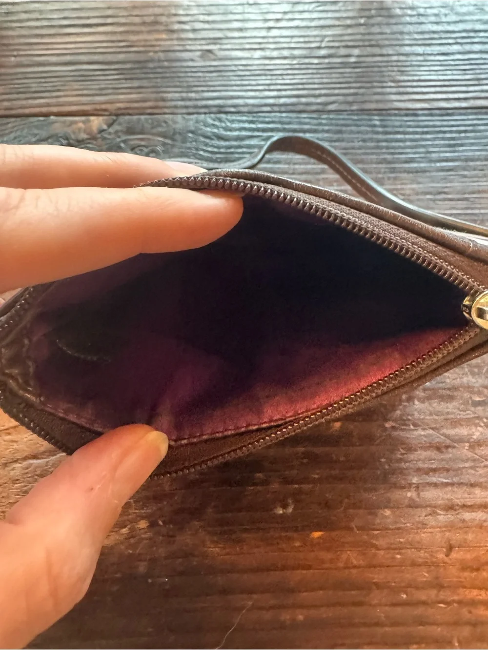 Vintage‎ Y2K Coach Signature “C” Wristlet